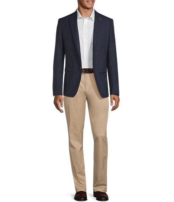 John Varvatos Signature Tailored Slim Fit Plaid Sport Coat Product Image