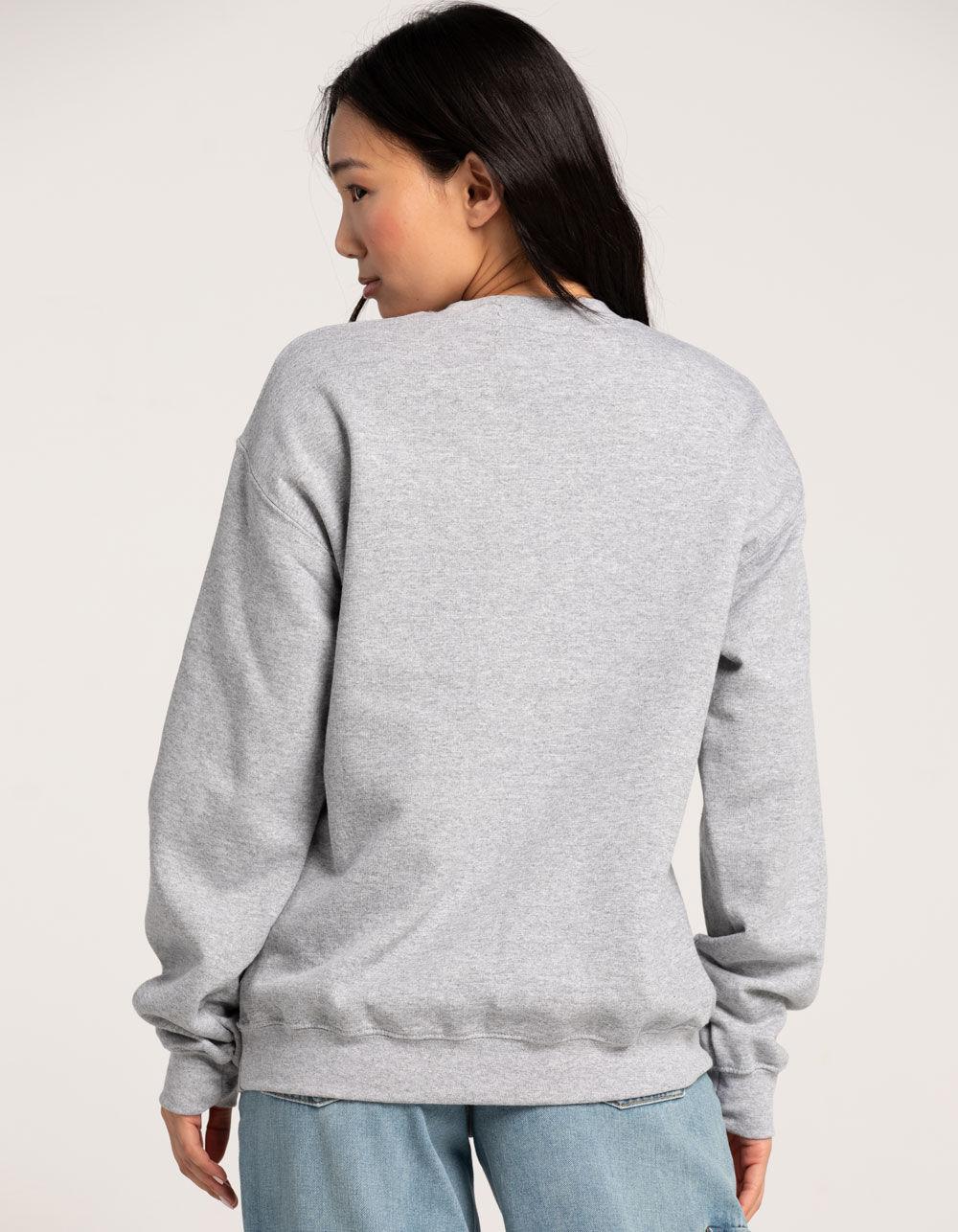 BARBIE Womens Crewneck Sweatshirt - HEATHER GRAY Product Image