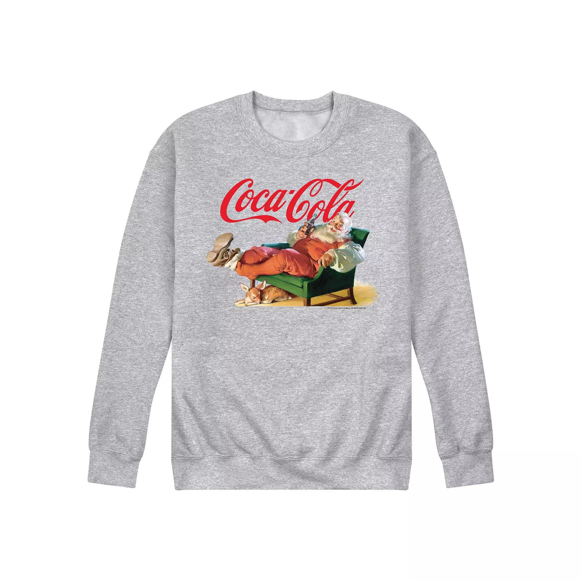 Mens CocaCola Santa Coke Sweatshirt Product Image