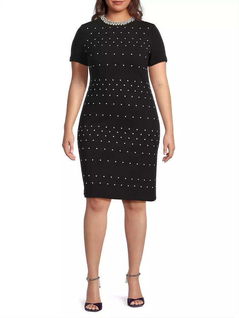 Embellished Sheath Dress Product Image