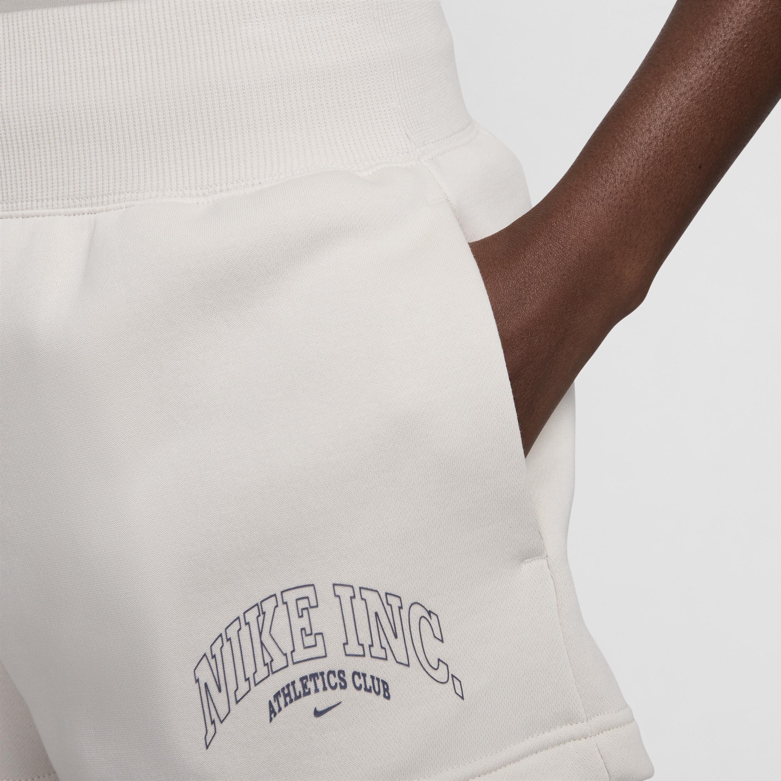 Women's Nike Sportswear Phoenix Fleece High-Waisted Shorts Product Image