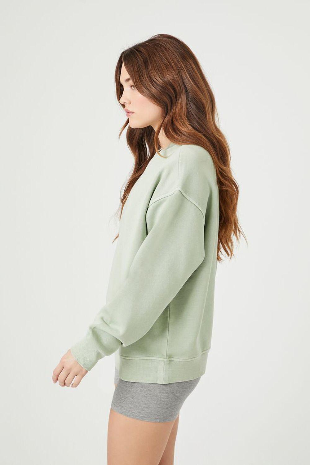 Fleece Drop-Sleeve Pullover | Forever 21 Product Image