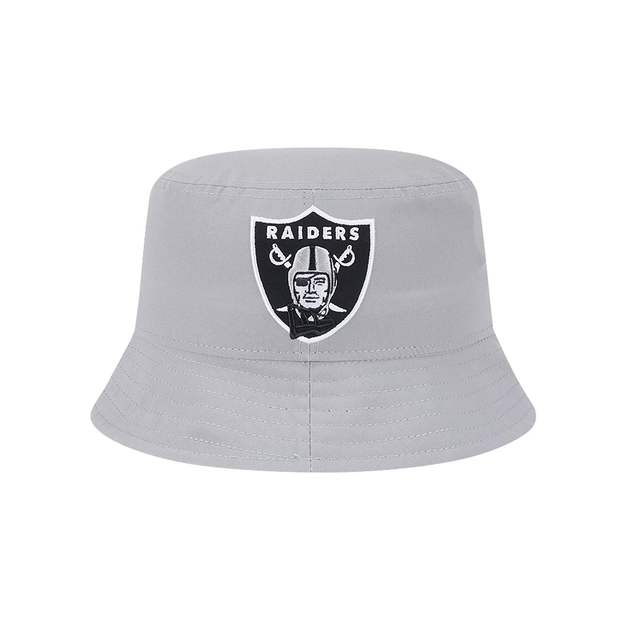 Men's New Era Gray Las Vegas Raiders Helmet Bucket Hat, Size: Small/Medium, Lvr Grey Product Image