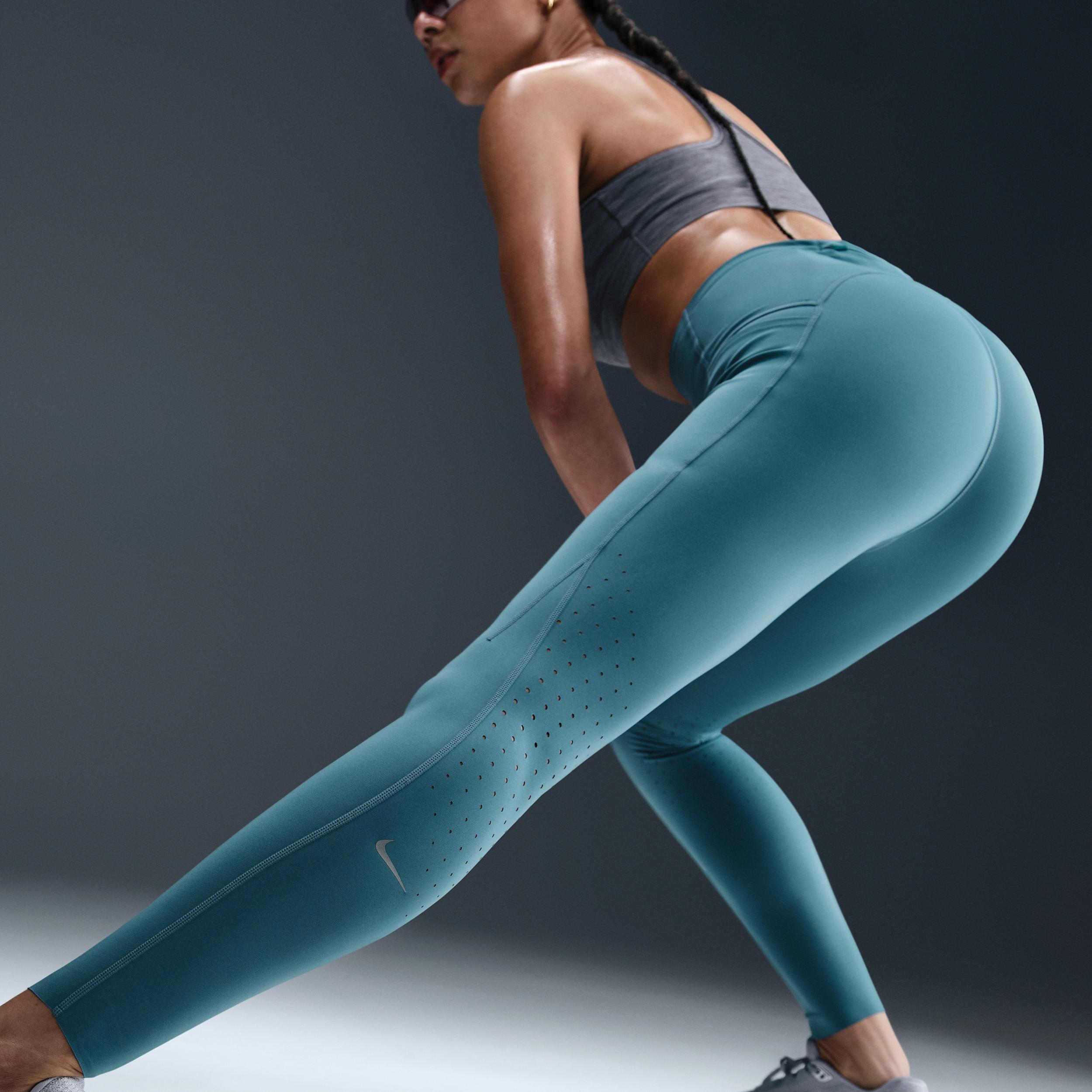 Nike Swift Women's High-Waisted 7/8 Running Leggings with Pockets Product Image
