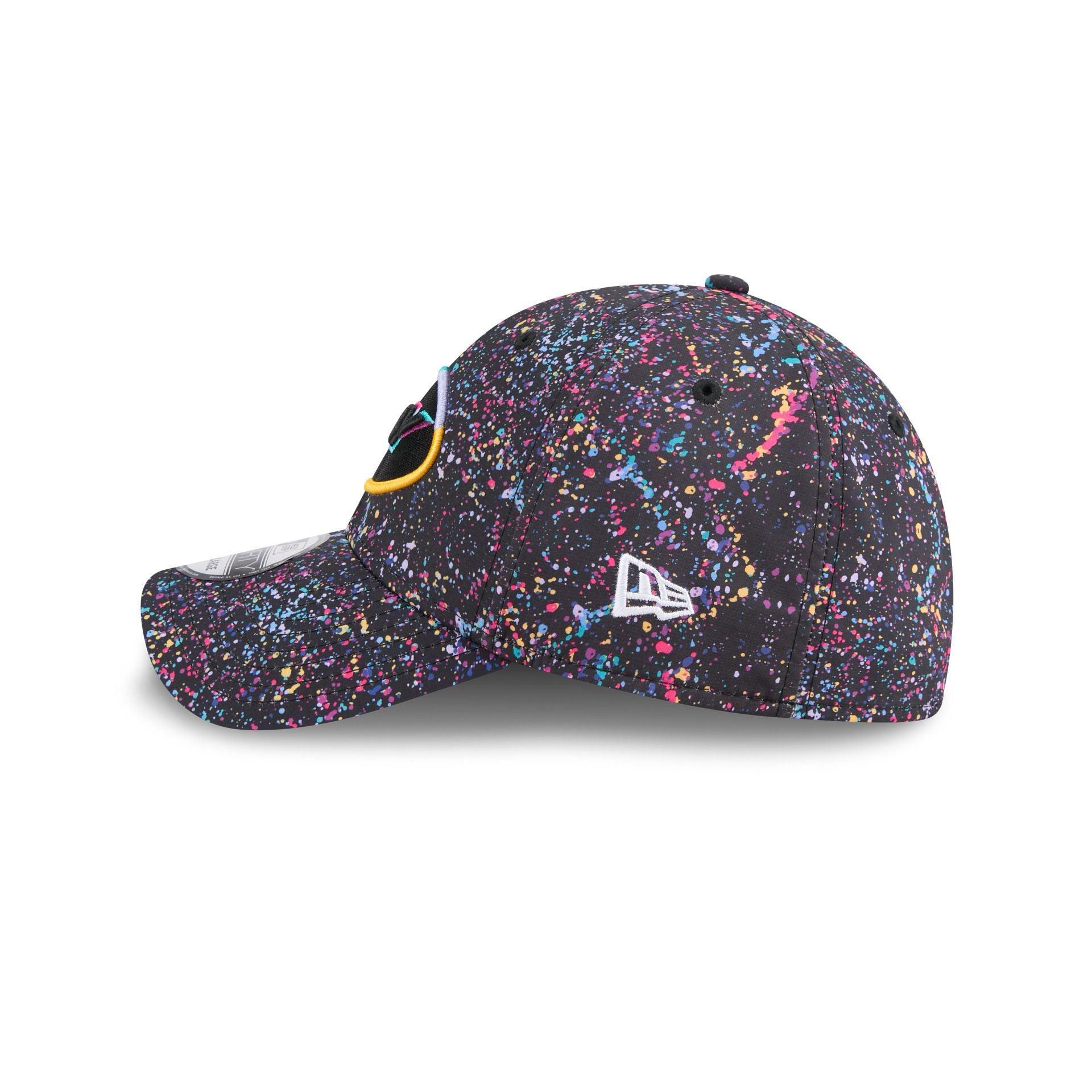 Los Angeles Dodgers Everyday Nylon Pink 9TWENTY Adjustable Hat Male Product Image