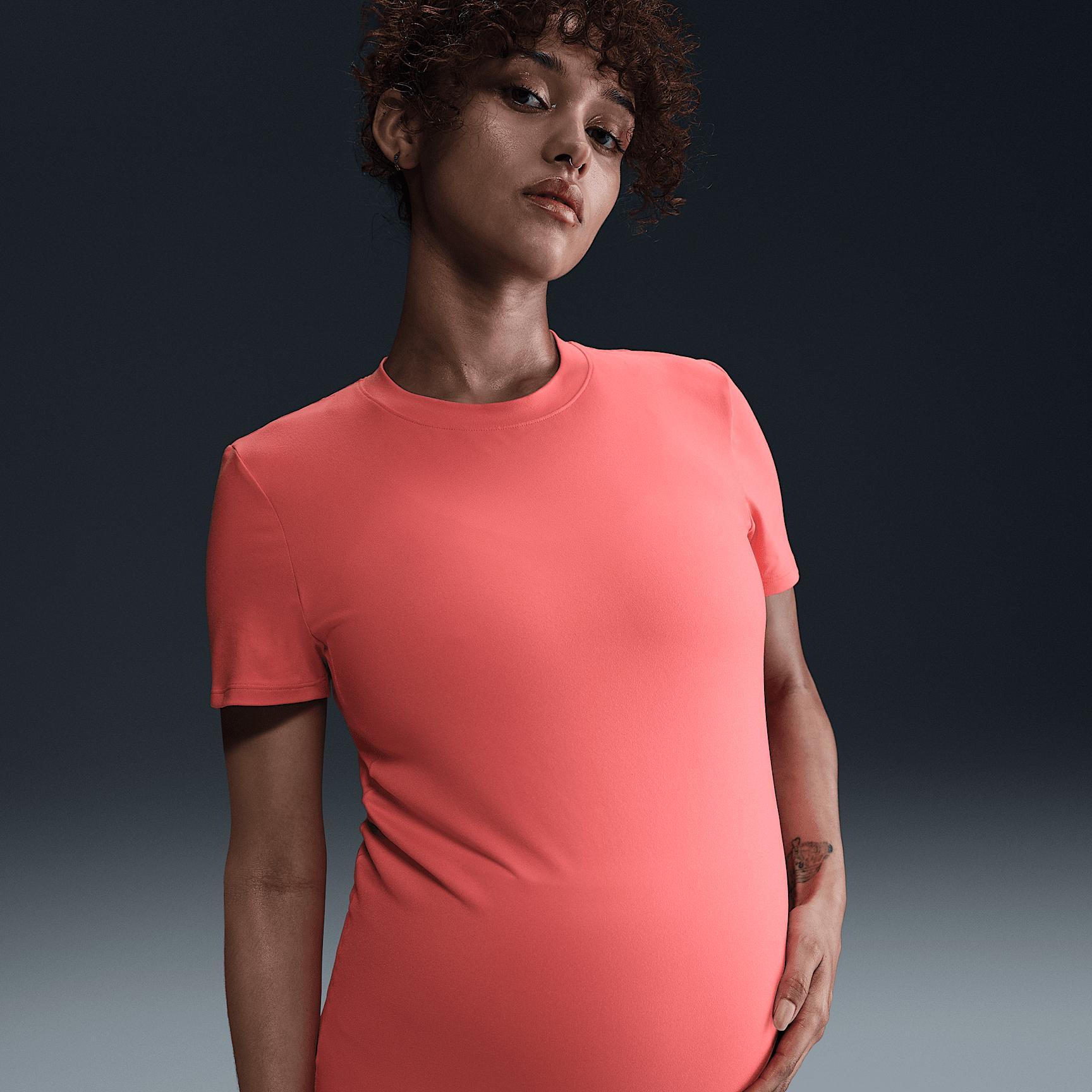Nike Women's (M) One Dri-FIT Slim-Fit Short-Sleeve Top (Maternity) Product Image