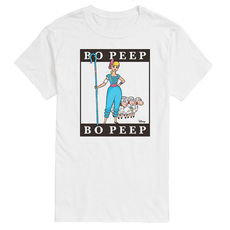 Disney / Pixar's Toy Story 4 Men's Bo Peep Graphic Tee, Size: Medium, White Product Image