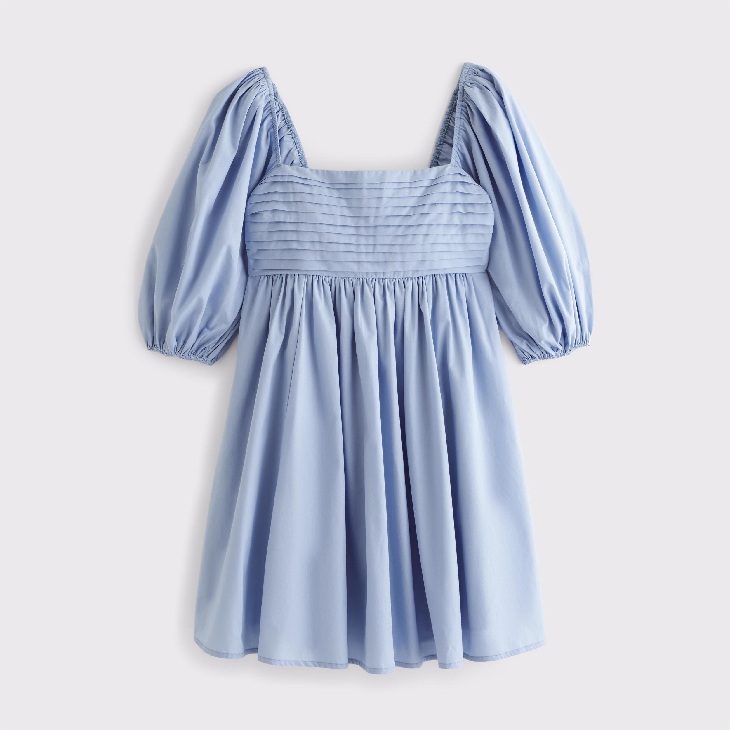 Emerson Poplin Puff Sleeve Mini Dress Product Image