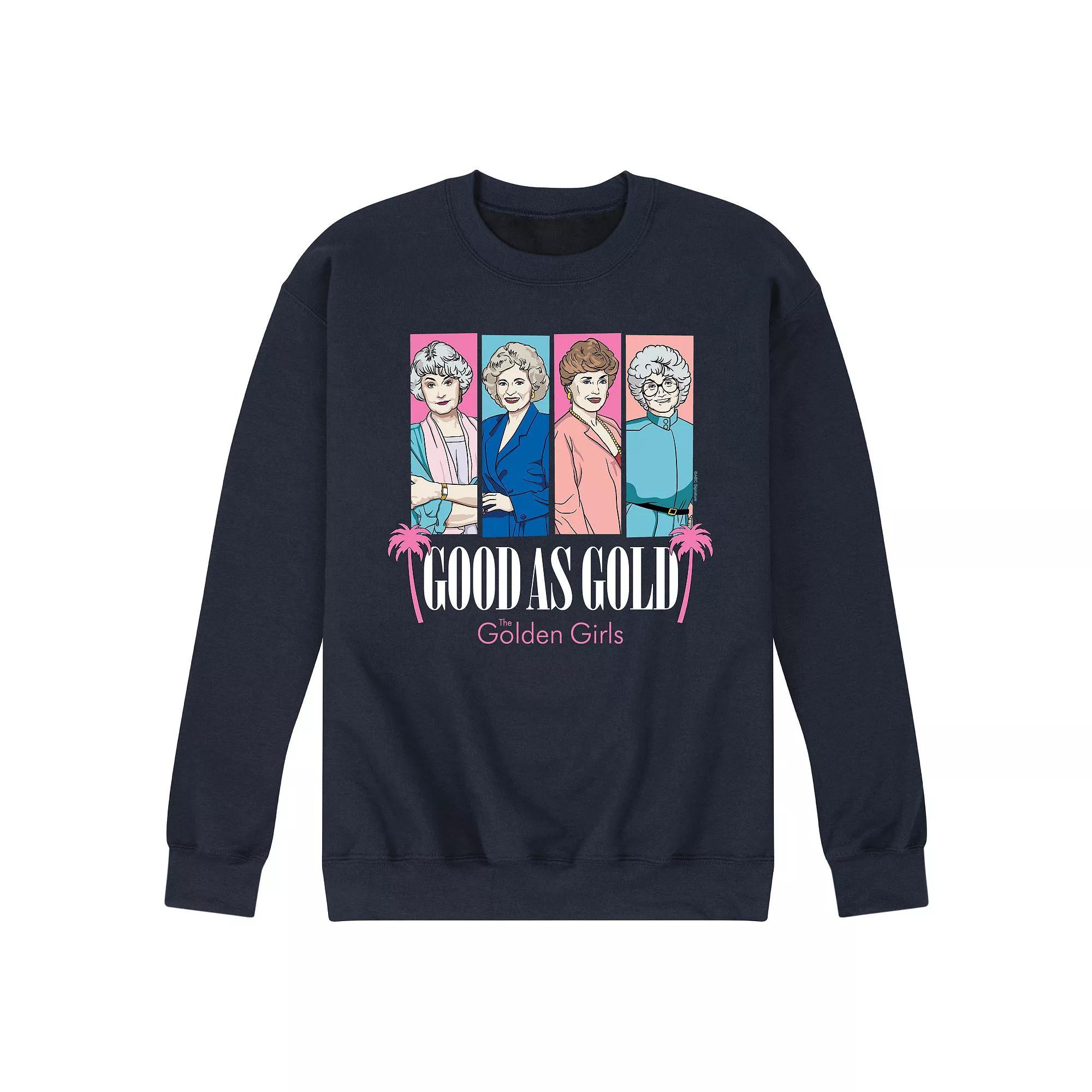 Mens Golden Girls Good As Gold Sweatshirt Blue Product Image