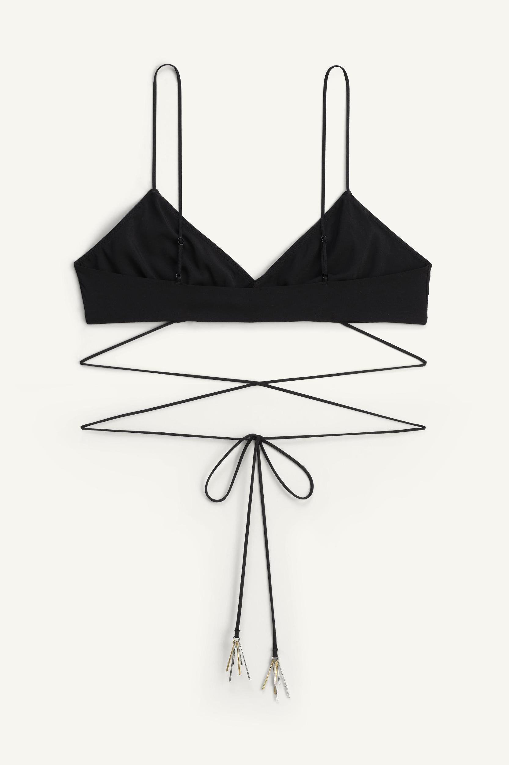 LIMITED EDITION TRIANGLE BRA WITH APPLIQUÉS Product Image