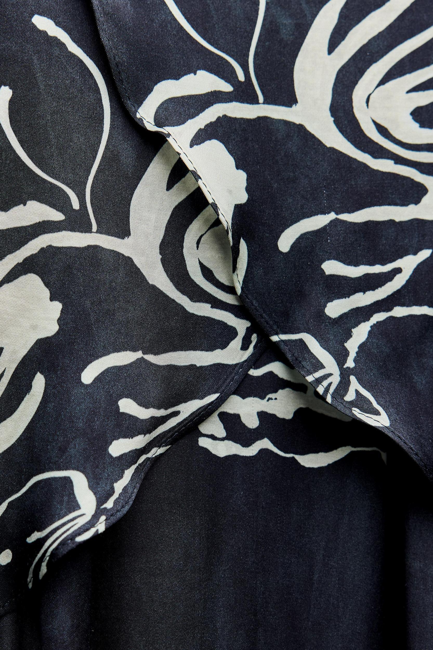 PRINTED MIDI DRESS ZW COLLECTION Product Image
