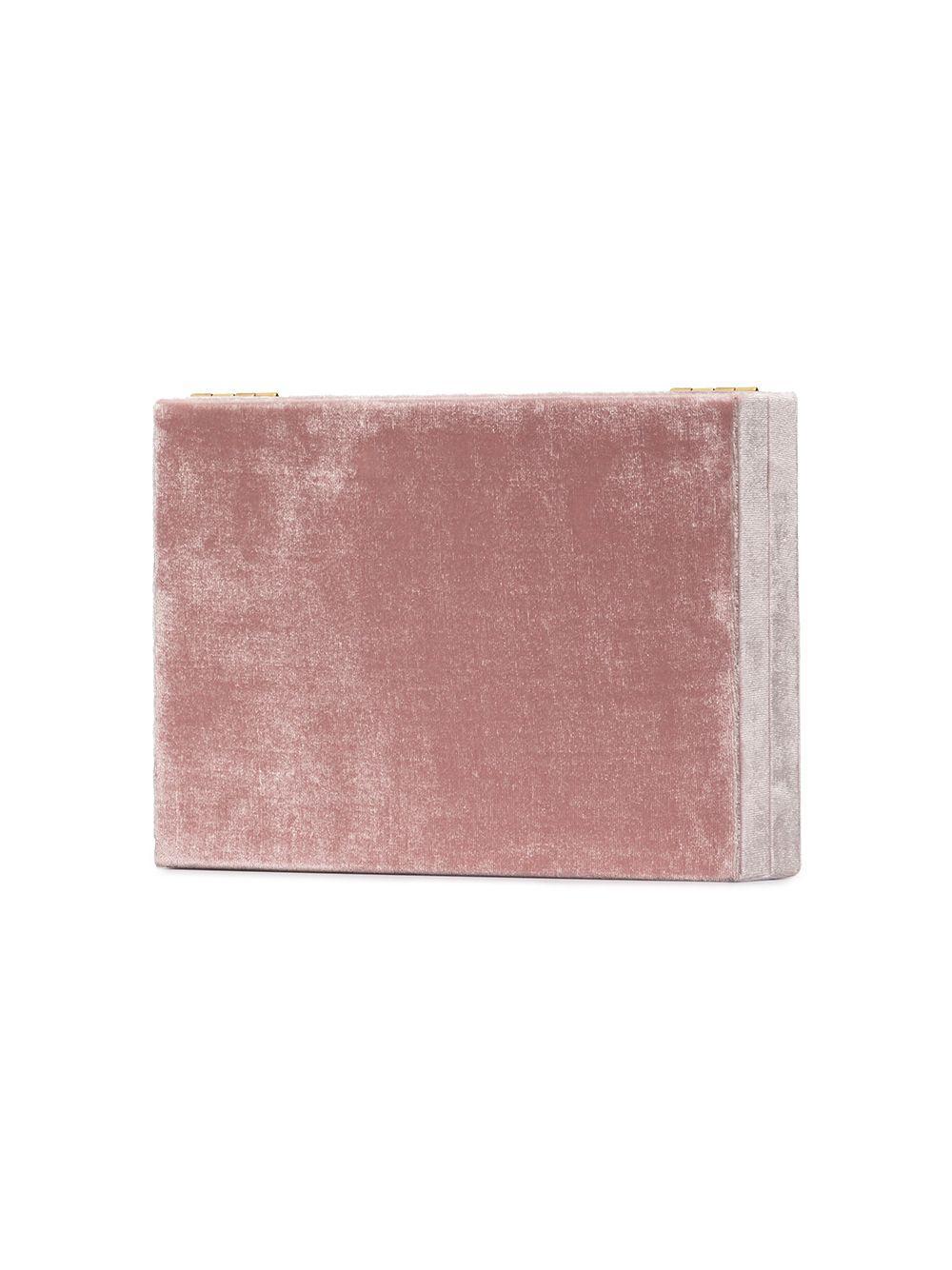 Pink velvet jewellery box Product Image