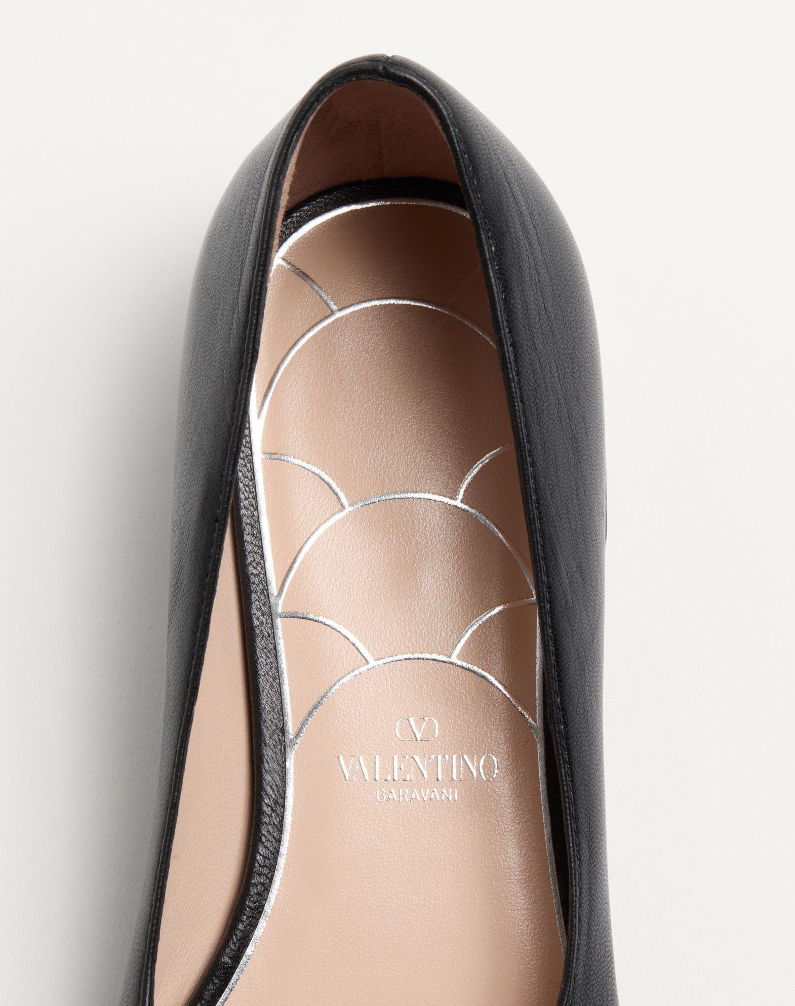 Mary-Jane Preshoes Ballerina In Kidskin With Jewel Button 20Mm Product Image