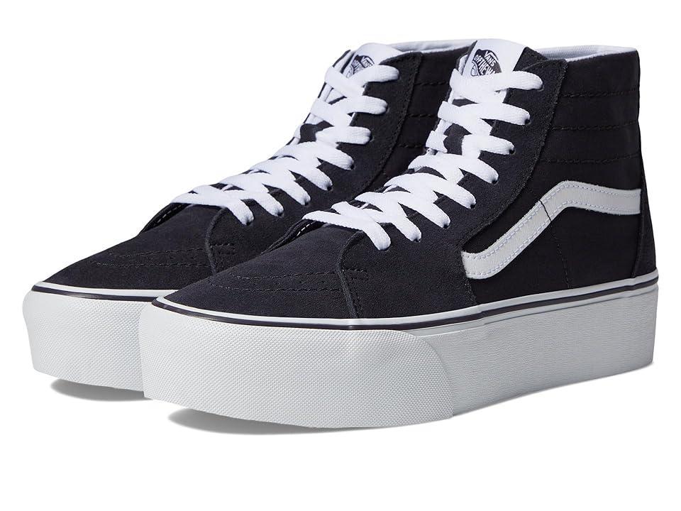 Vans Black Sk8-Hi Tapered Platform Sneakers Product Image