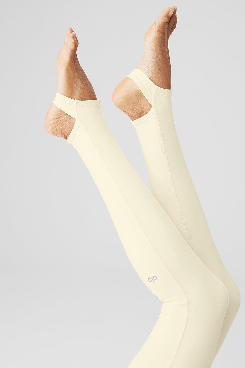 Airbrush High-Waist Enso Legging - French Vanilla Product Image