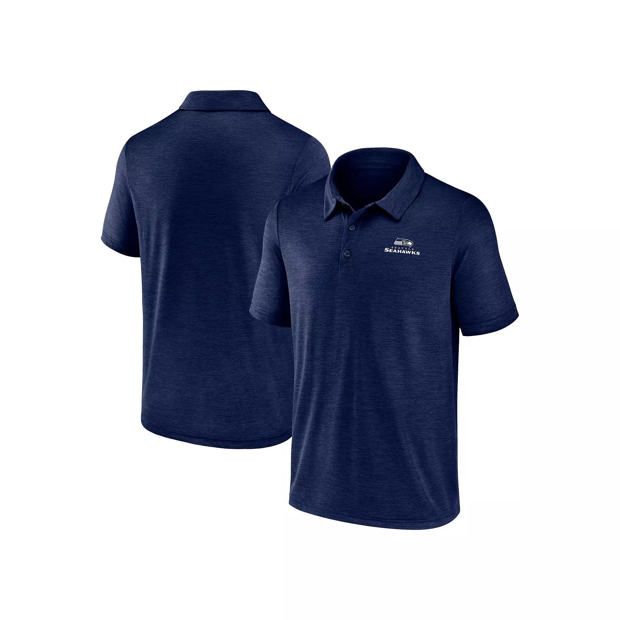 Men's Fanatics College Navy Seattle Seahawks Making Waves Polo, Size: 3XL, Team Product Image