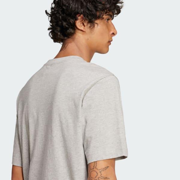 adidas Trefoil Series Tee Mgh Solid Grey XS Mens Product Image