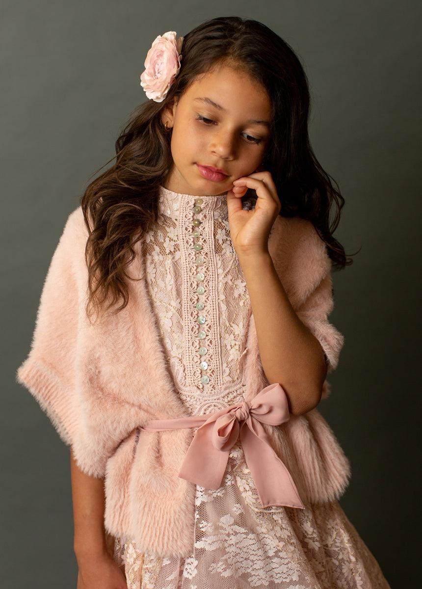 Judith Cardi in Dusty Pink Girls Product Image