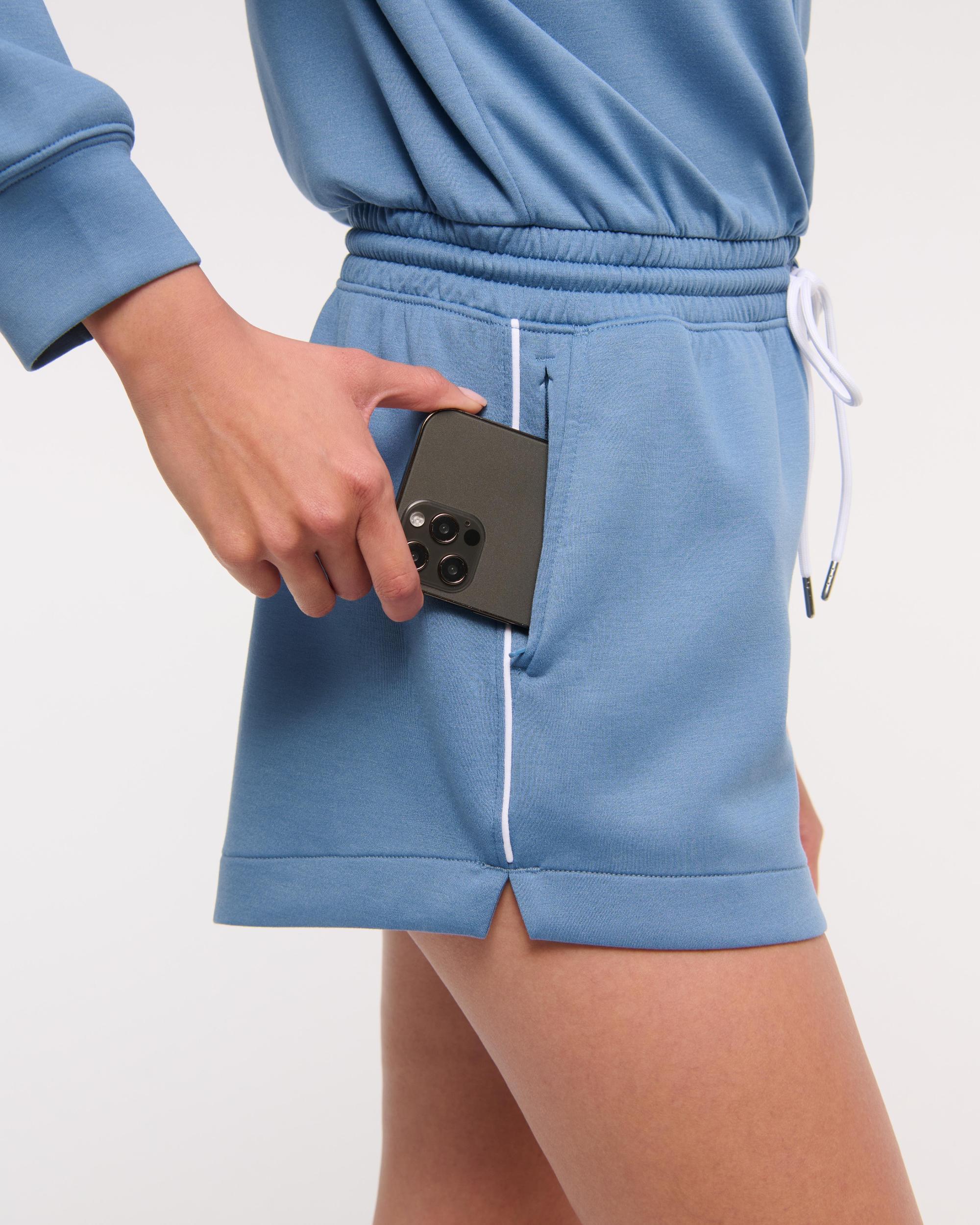 YPB neoKNIT Long-Sleeve Half-Zip Romper Product Image