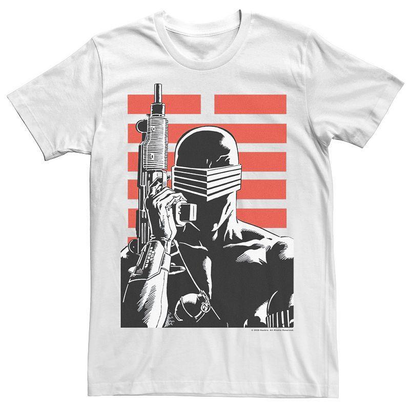 Men's G.I. Joe Snake Eyes Portrait Tee, Size: 3XL, White Product Image
