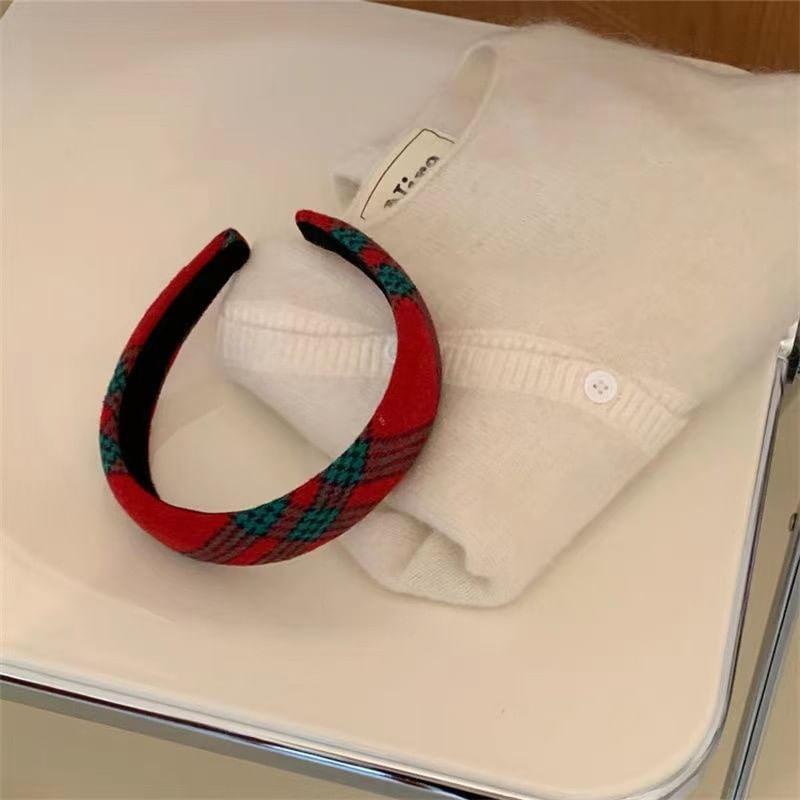 Plaid Fabric Headband Product Image