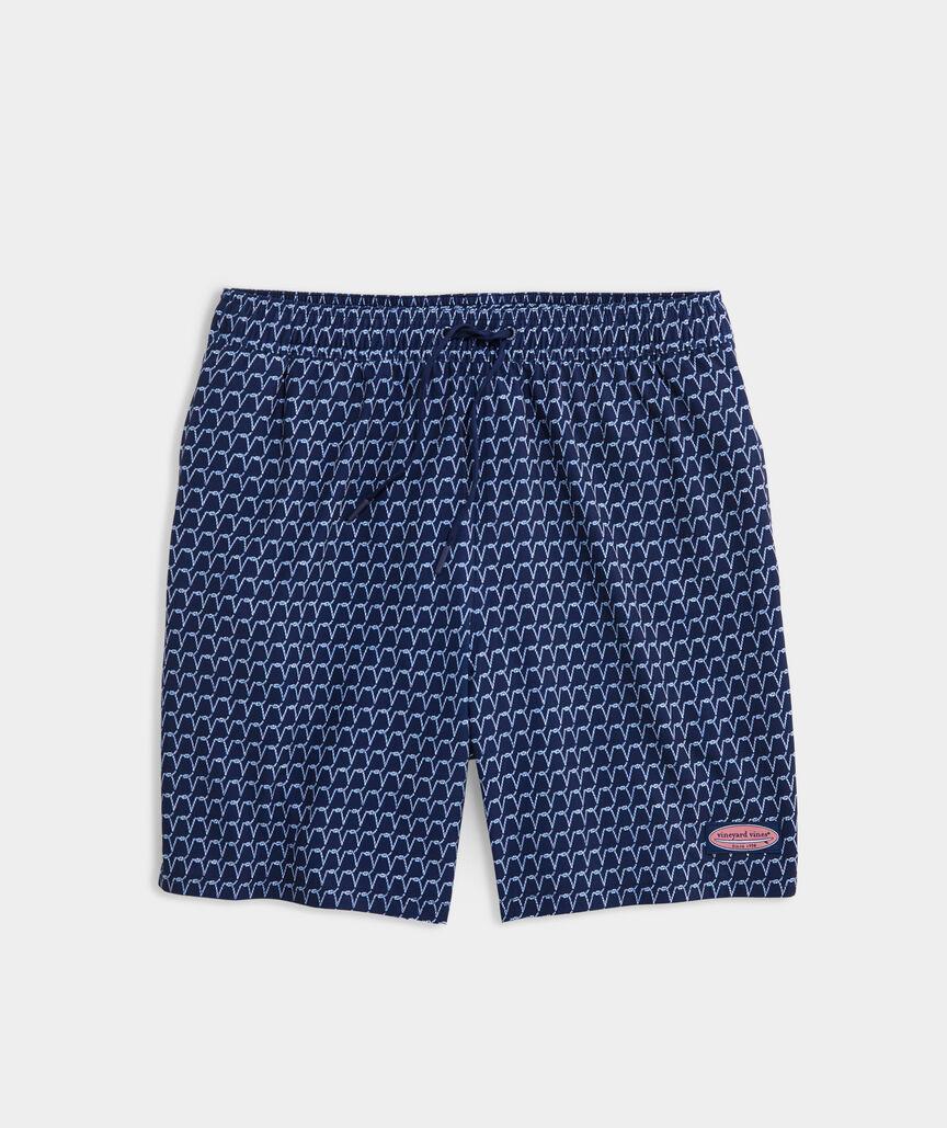 7 Inch Printed Chappy Swim Trunks Product Image