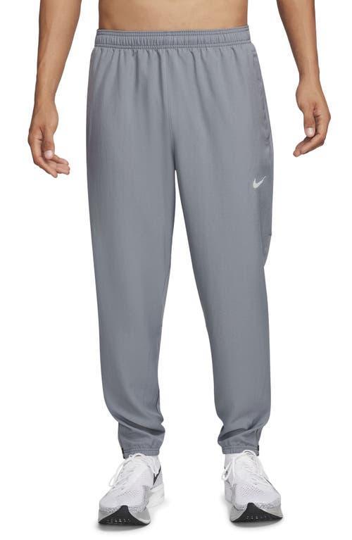 Nike Men's Challenger Dri-FIT Woven Running Pants in Grey/Smoke Grey Size Medium Polyester Product Image
