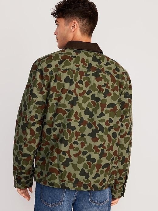 Cozy-Lined Canvas Barn Coat Product Image