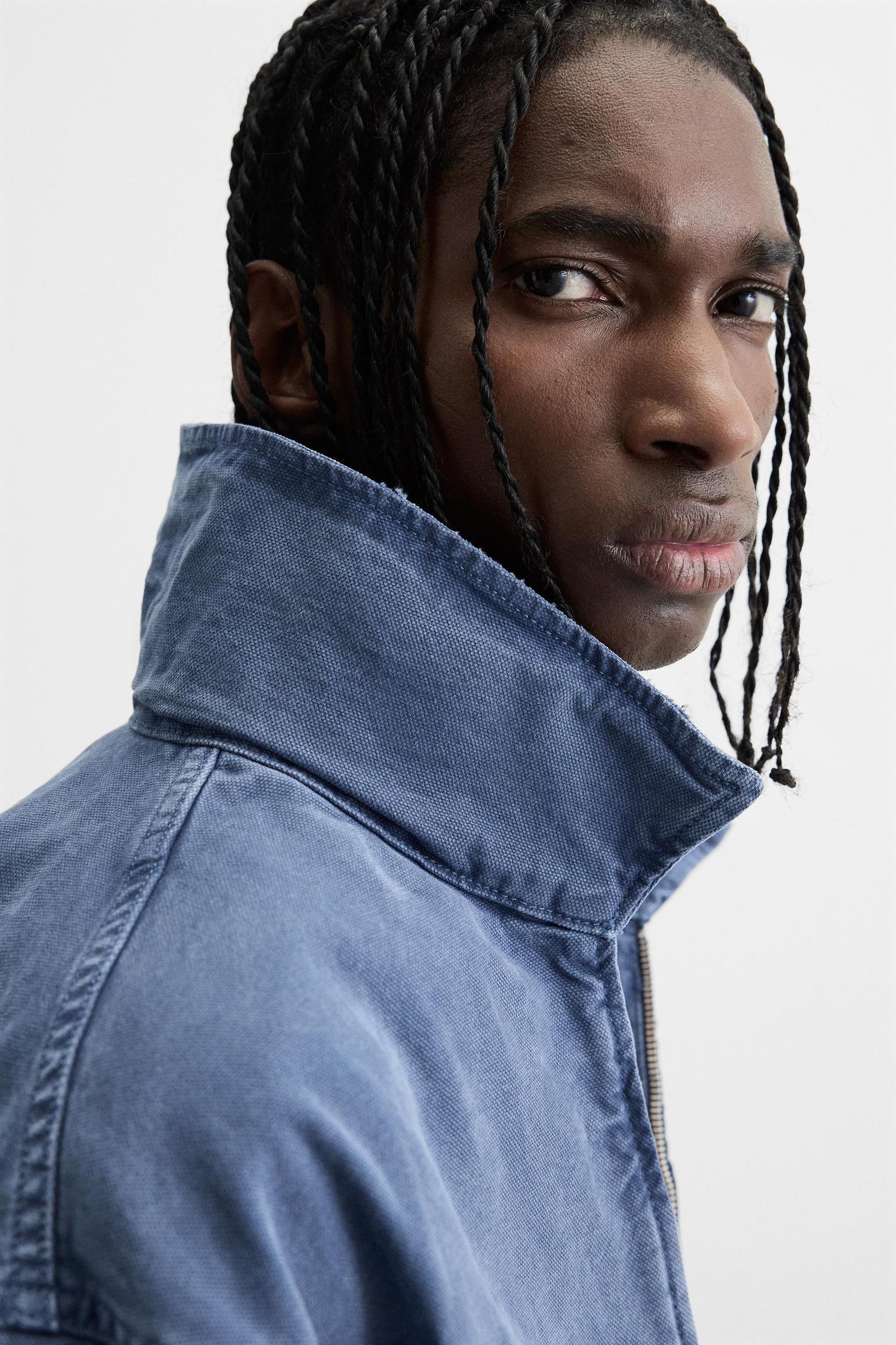 WASHED CANVAS JACKET Product Image
