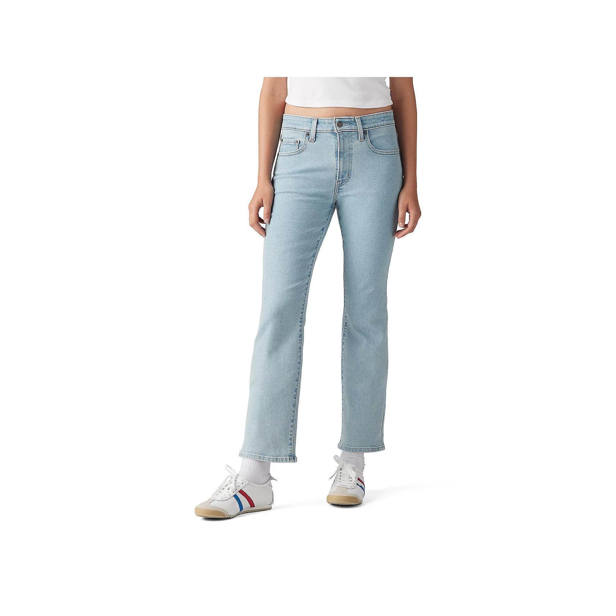 Women's Levi's® 725 Kick Boot Cut Jeans, Size: 33(US 16)Medium, Struck By Lightening Product Image