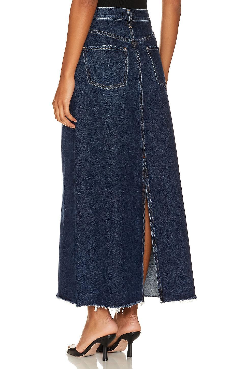Hilla Long Line Skirt AGOLDE Product Image