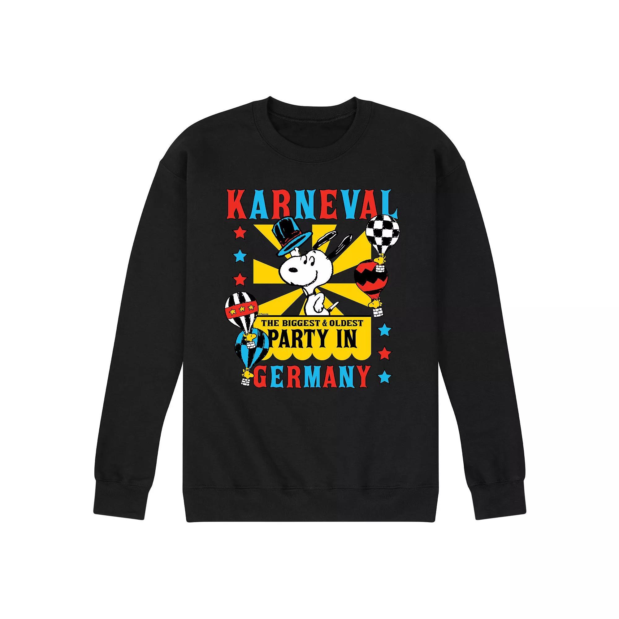 Mens Peanuts Karneval Germany Fleece Top Product Image