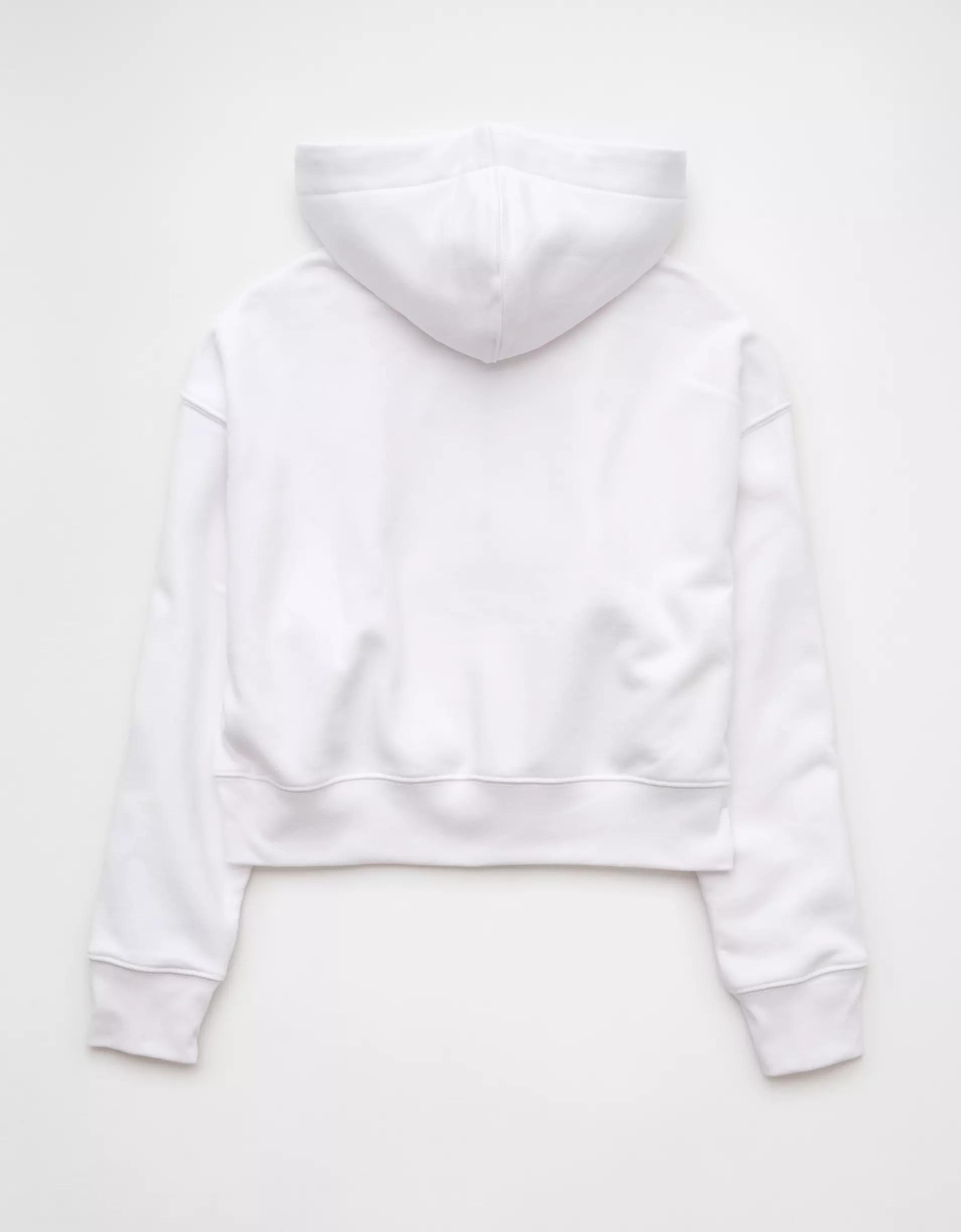 AE Everyday Luxe Zip-Up Hoodie Product Image