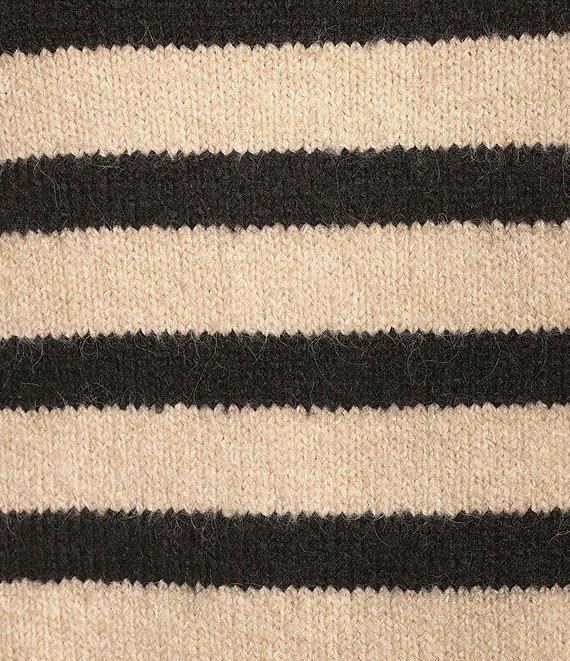 Copper Key Turtleneck Stripe Dress Product Image