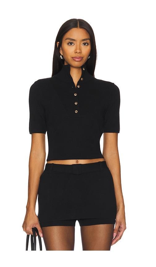 Nidas Short Sleeve Knit Top SIEDRES Product Image