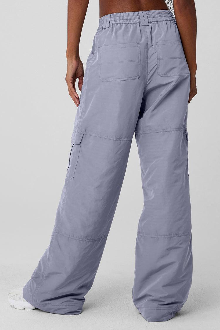 High-Waist Ski-Moto Puffer Pant - Fog Product Image