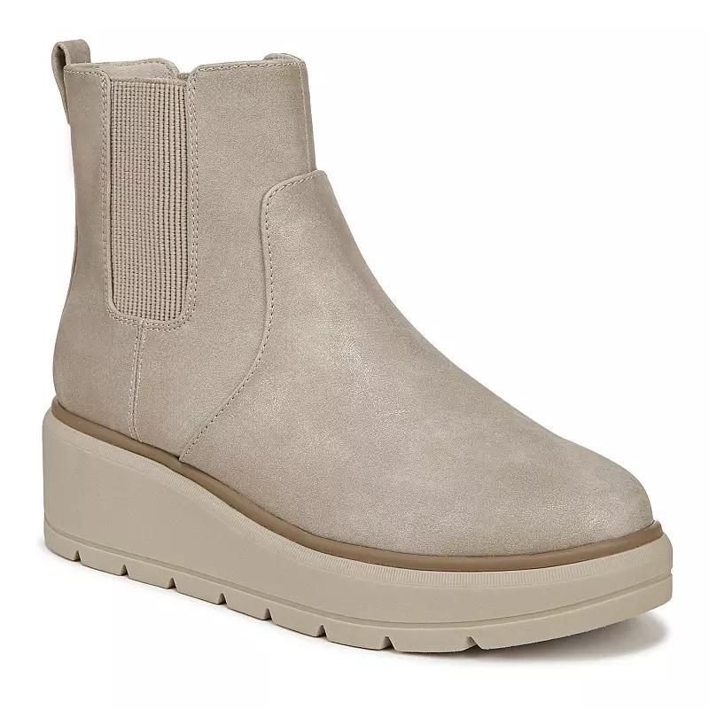Dr. Scholl's Nice Day Max Women's Wedge Boots, Size: 6, Honey Brown Product Image