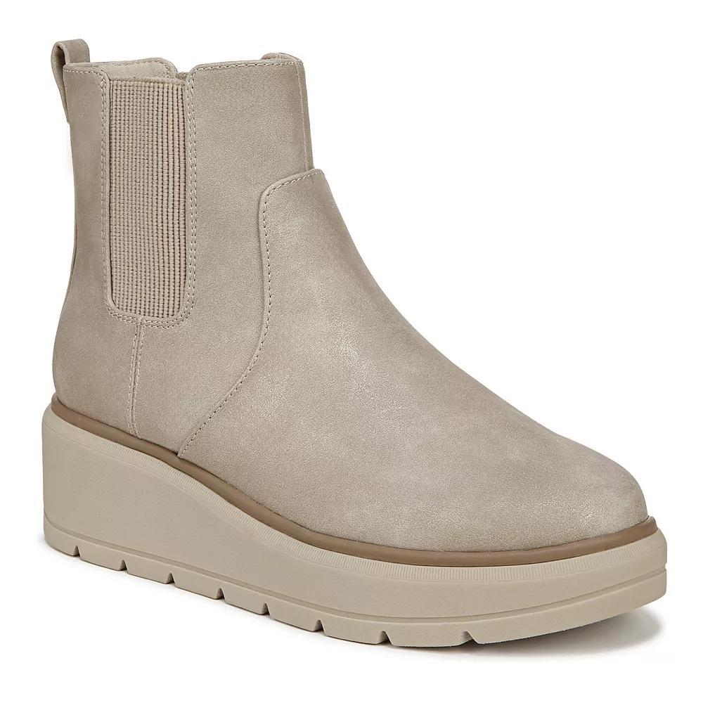 Dr. Scholl's Nice Day Max Women's Wedge Boots, Size: 6, Honey Brown Product Image