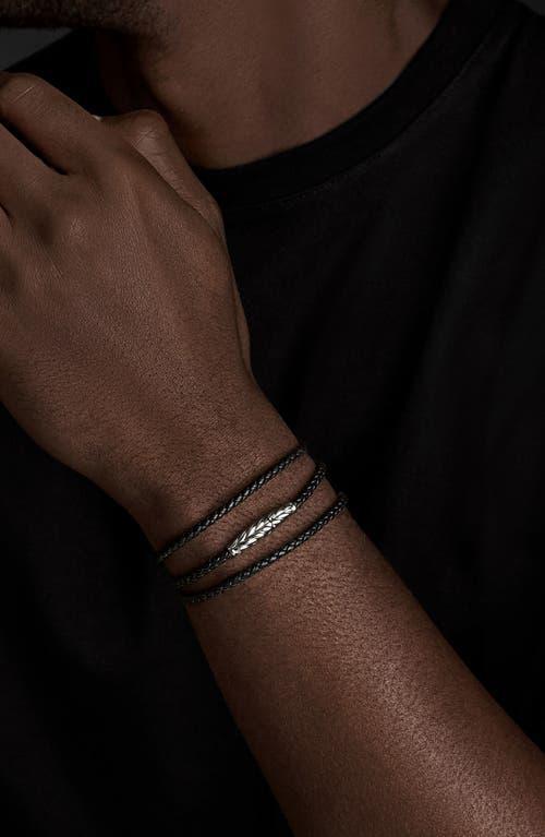 David Yurman Mens Chevron Triple Wrap Bracelet Product Image