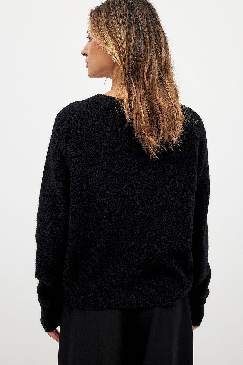 Wool Blend Twist Detail Sweater Product Image