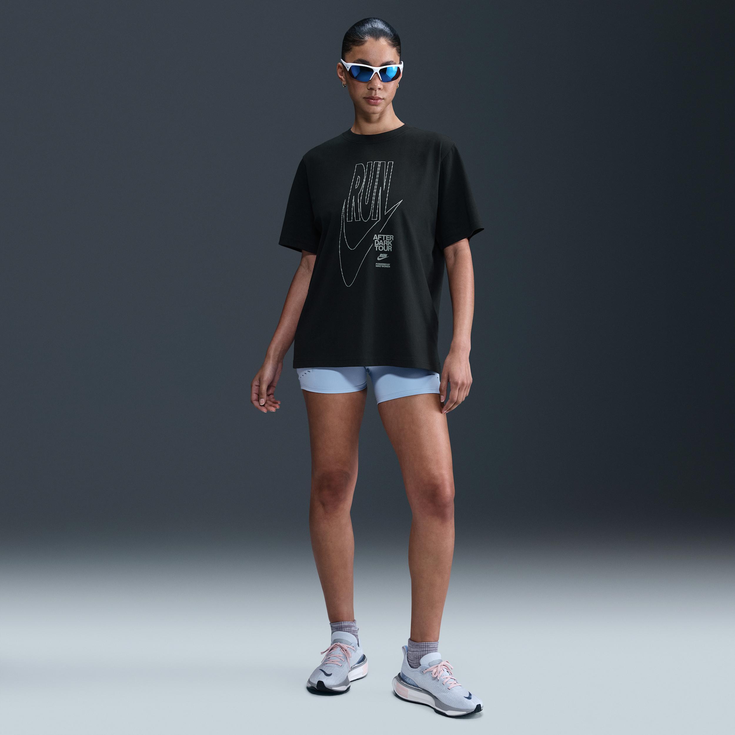 Nike After Dark Tour Women's Oversized Short-Sleeve Graphic T-Shirt Product Image