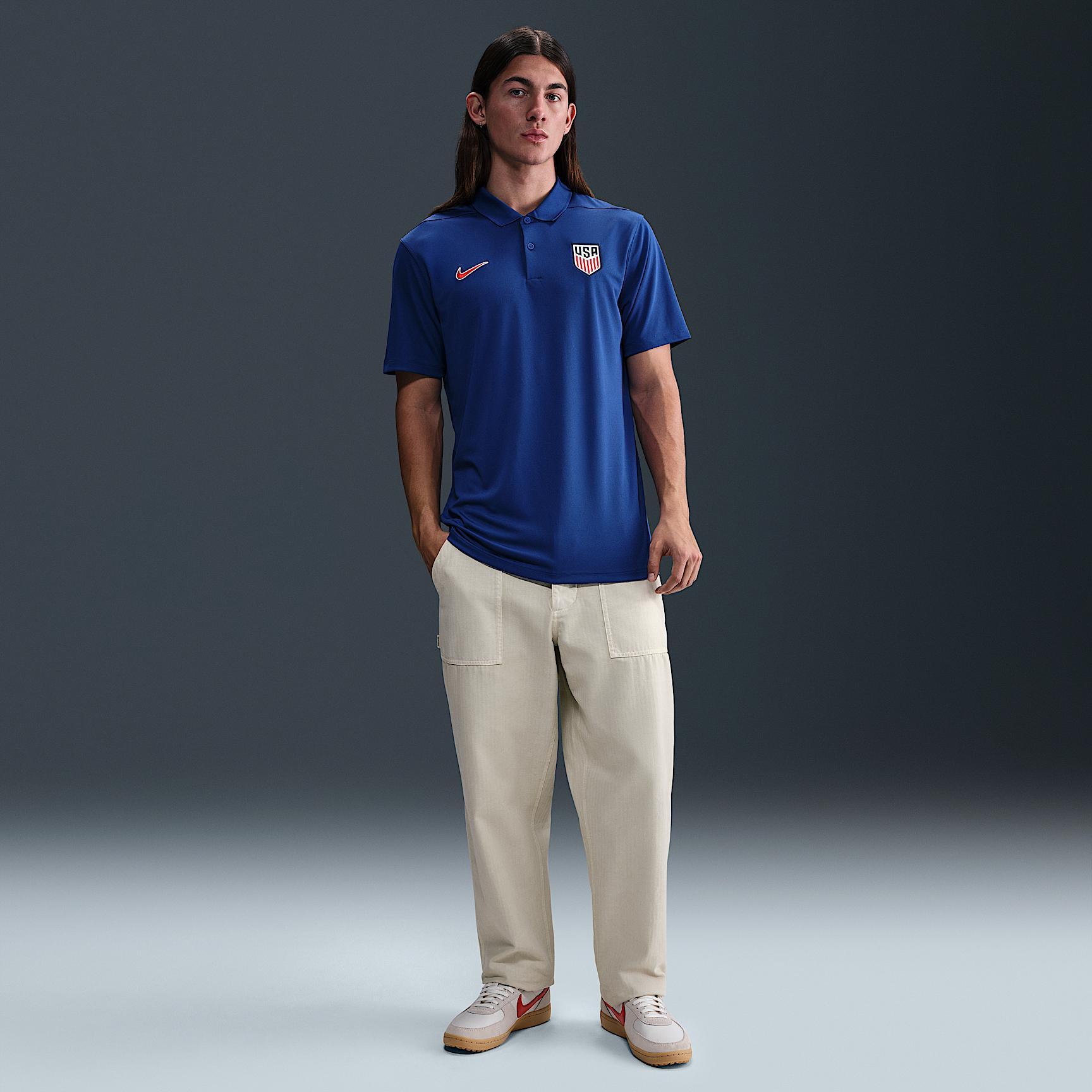 USMNT Victory Men's Nike Dri-FIT Soccer Polo Product Image