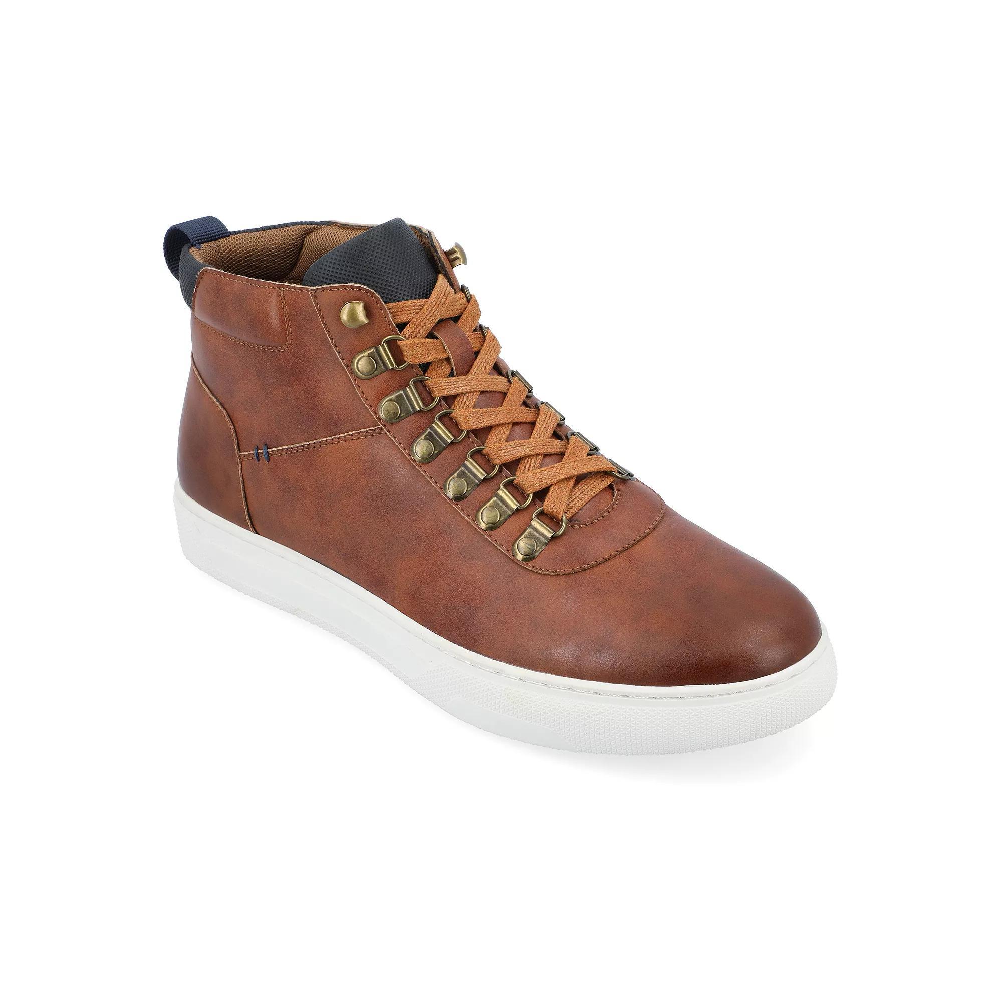 VANCE Ortiz Men's High Top Sneakers, Size: 12, Brown Product Image