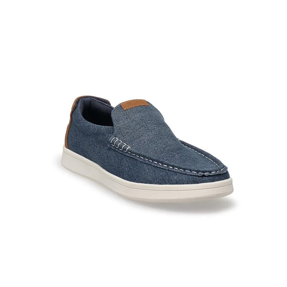 Nautica Men's Derwin Slip-On Loafers, Size: 7.5, Blue Product Image