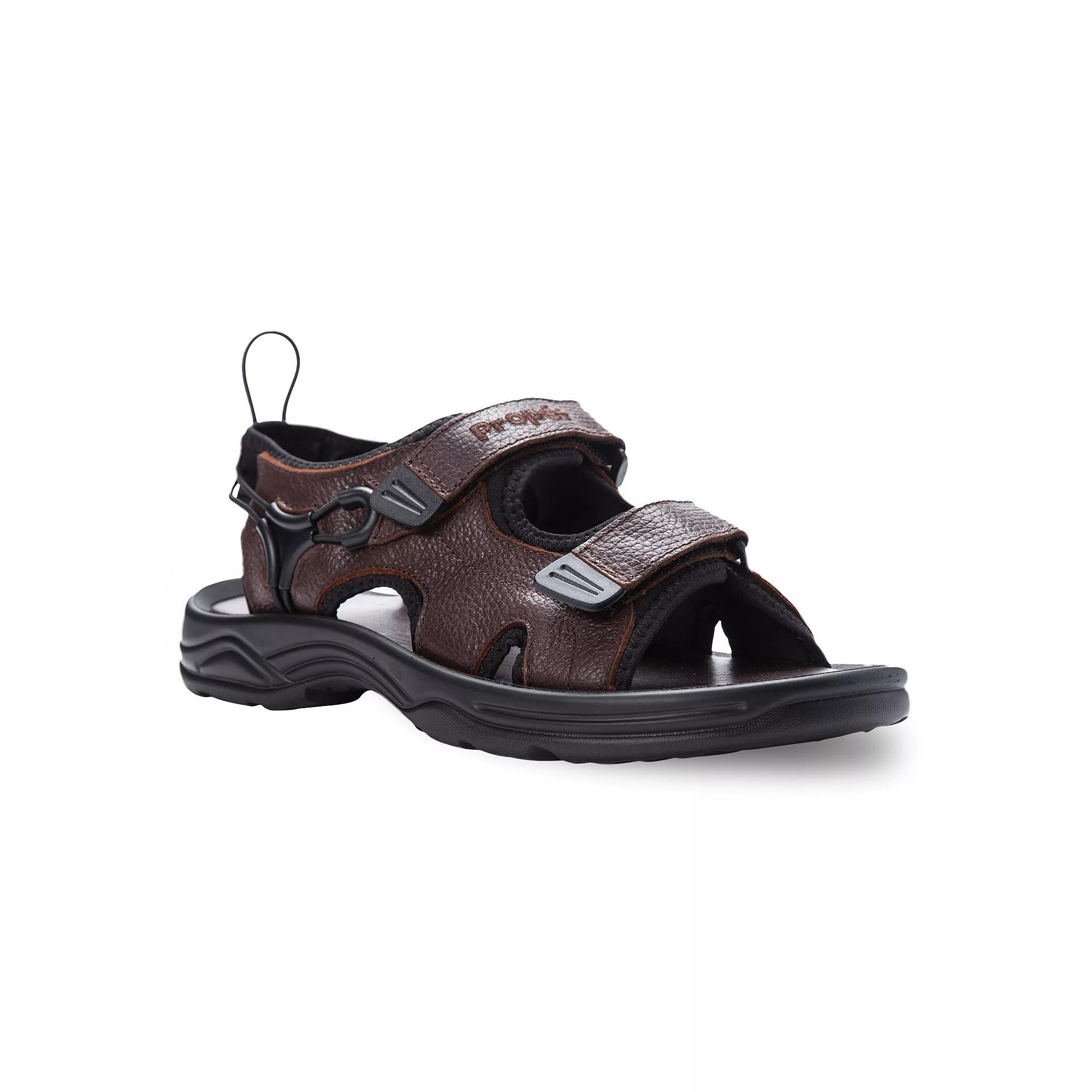 Propet Surfwalker Men's Sandals, Size: 9 XW, Brown Product Image