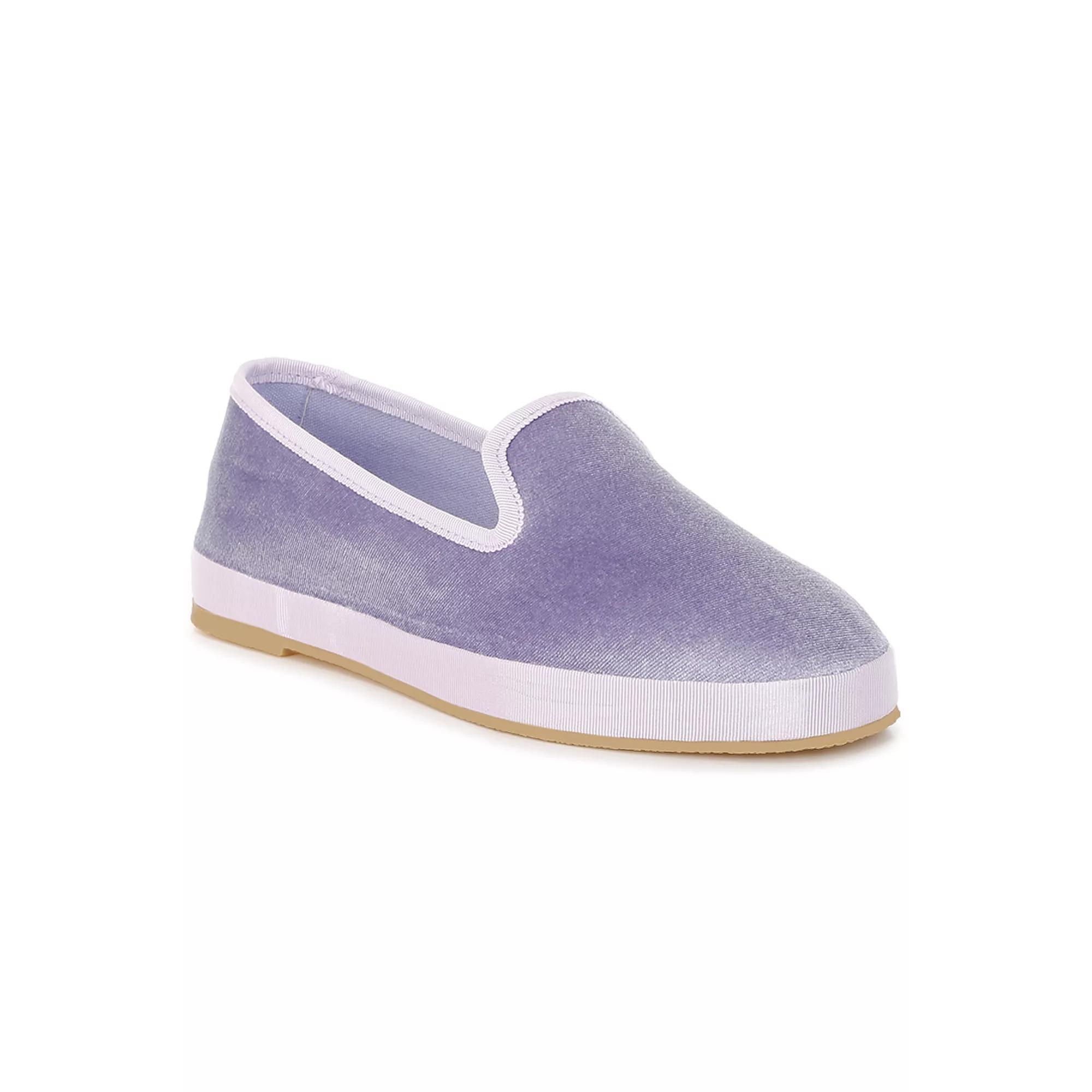 London Rag Saba Womens Slip-On Loafers Purple Product Image