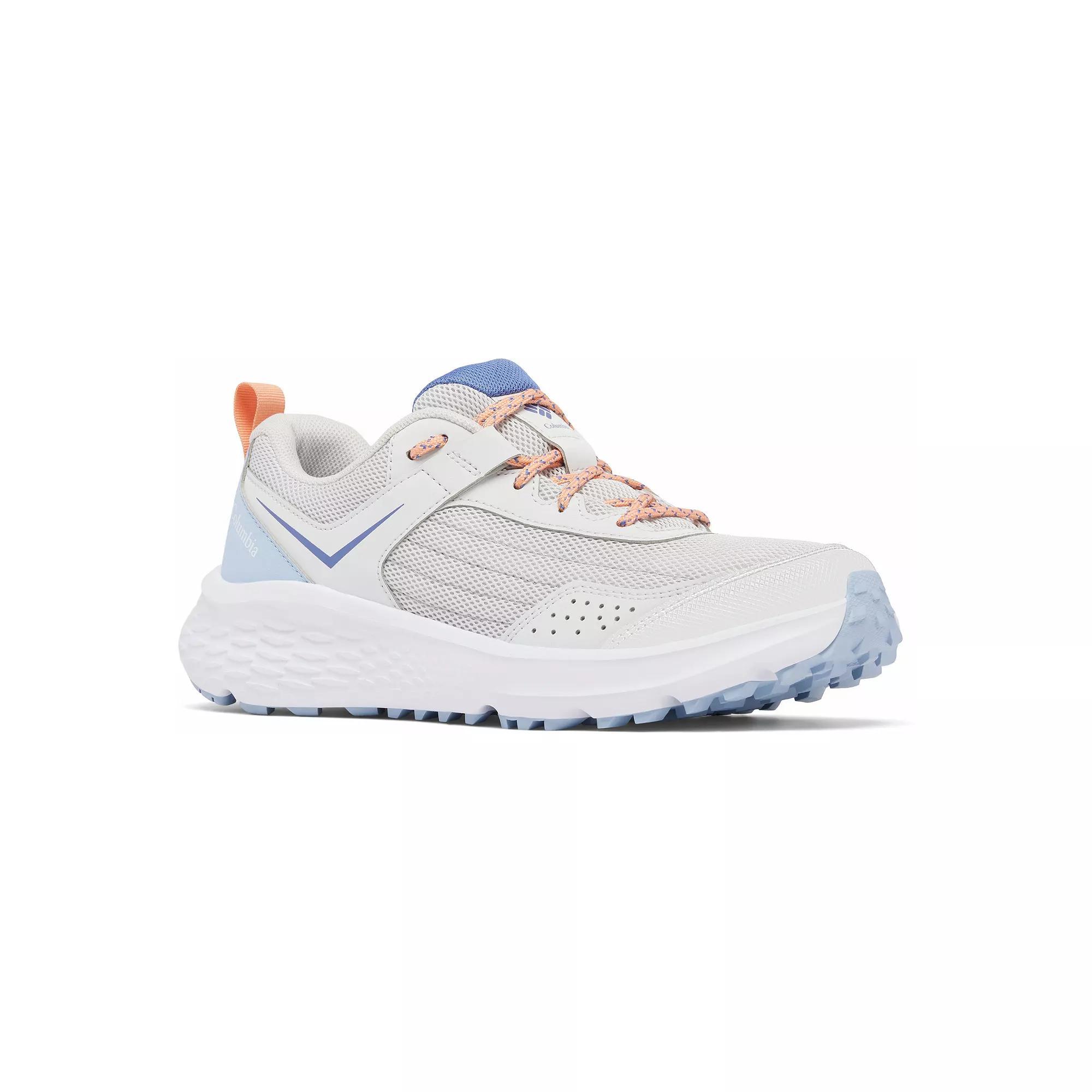 Columbia Vertisol Women's Trail Shoes, Size: 7.5, Silver Gray Pink Product Image