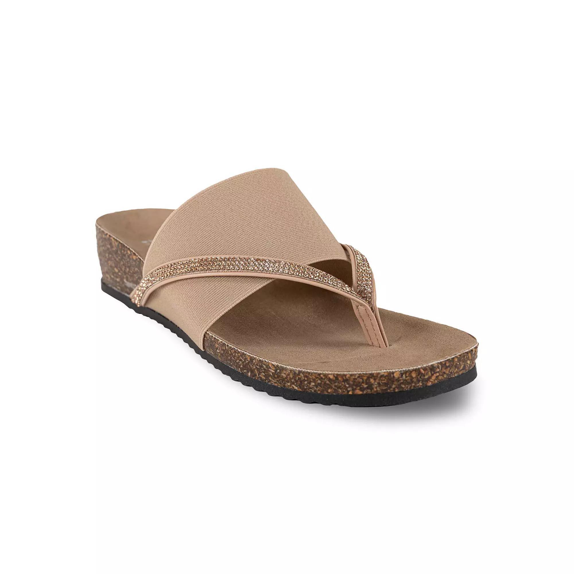 Italian Shoemakers Ziona Womens Thong Sandals Product Image