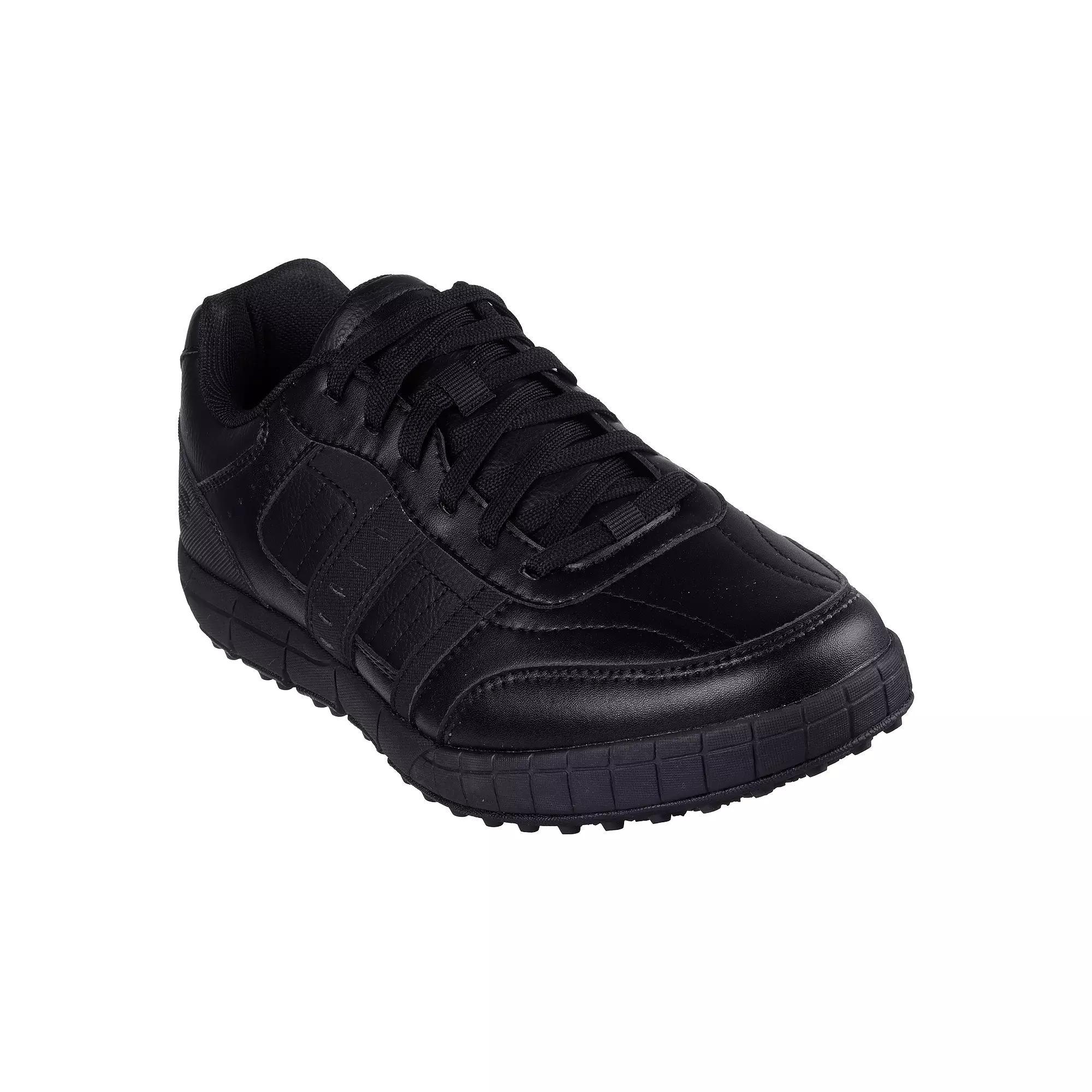 Skechers Work™ Slip-Resistant Elston 2.0 Men's Shoes, Size: 10.5, Black Product Image