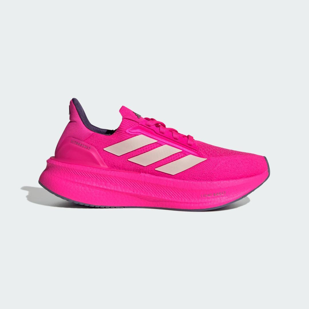 adidas Ultraboost 5x Shoes Shock Pink 6 Womens Product Image